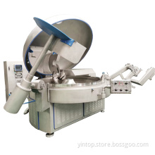 Sainless steel vacuum meat bowl cutter